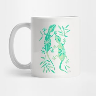 gecko mint Mug